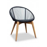 Black Lounge Chair