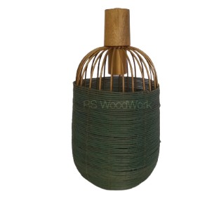 wooden fiber lamp